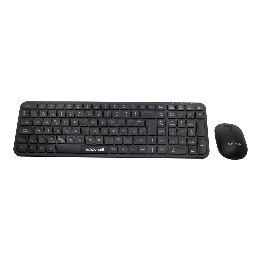 [TZCOMBINA05] Kit Teclado y Mouse Inalámbrico TECHZONE TZCOMBINA05