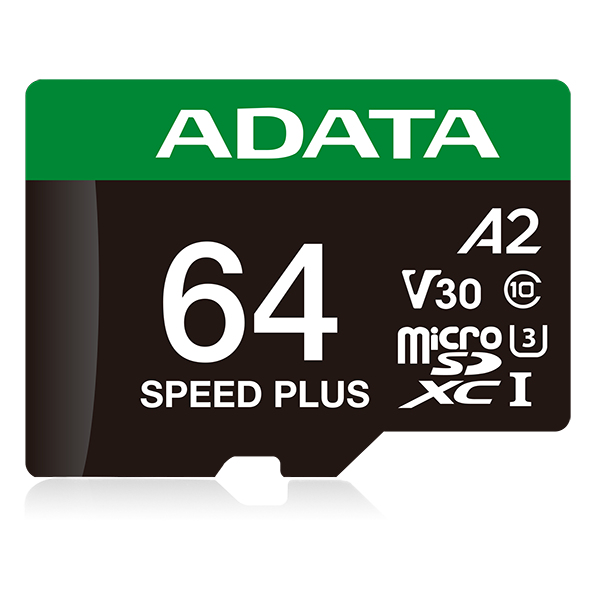 [UD64GUI3V30A2SP-RA1] Micro Secure Digital ADATA SPEED PLUS