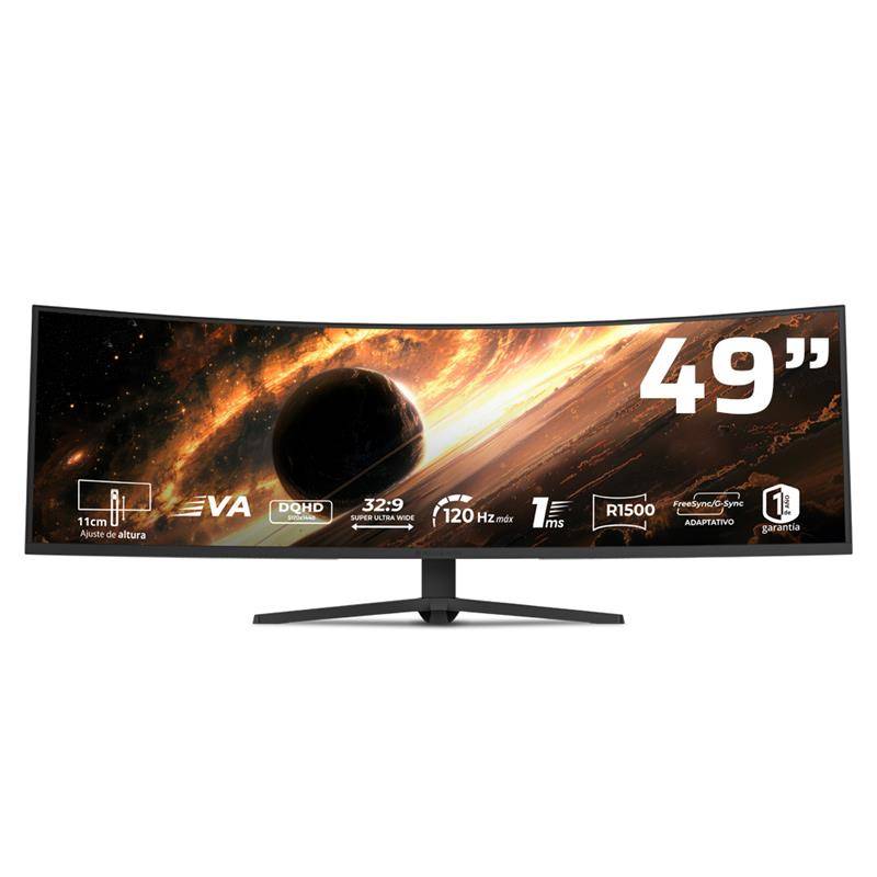 Monitores Gaming Balam Rush COSMOS TITAN MCT49X
