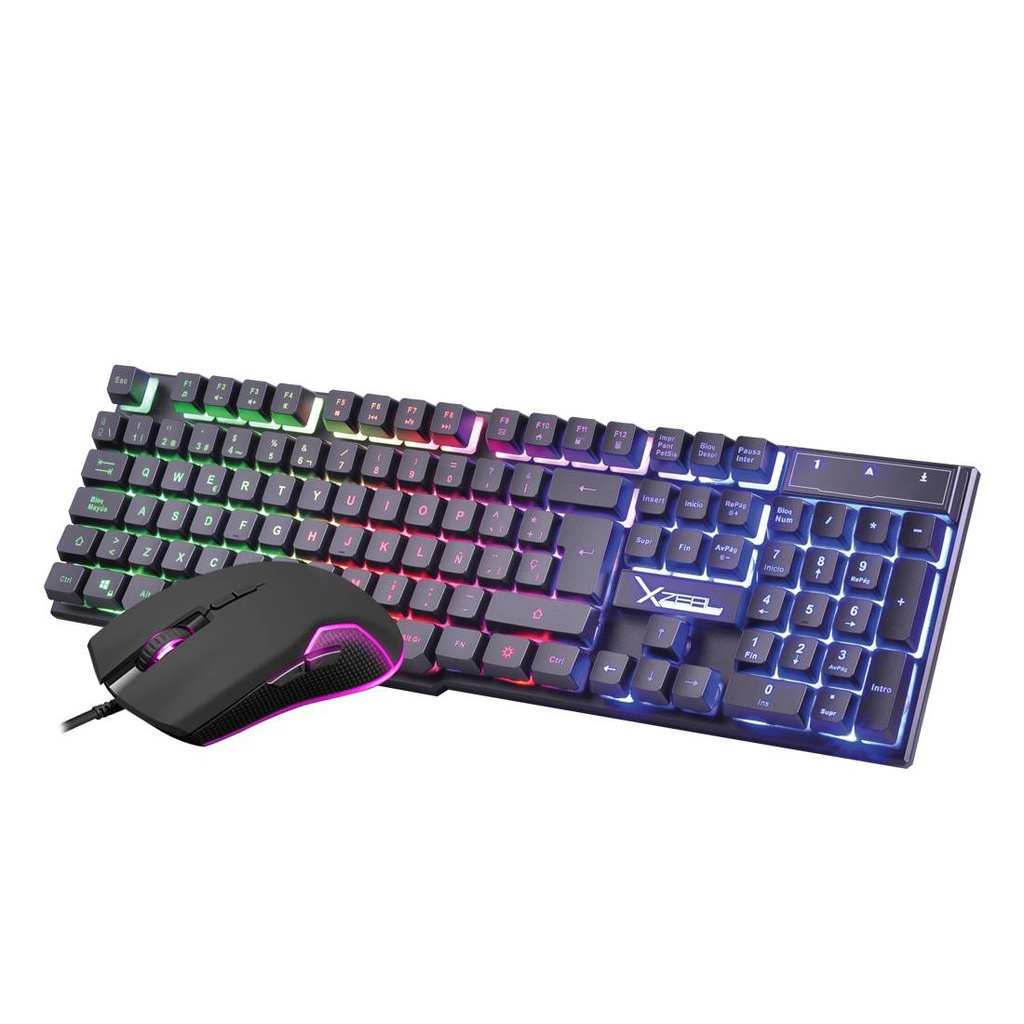 [XSKTALRW1B] Kit telcado y mouse Xzeal XZKTALRW1B