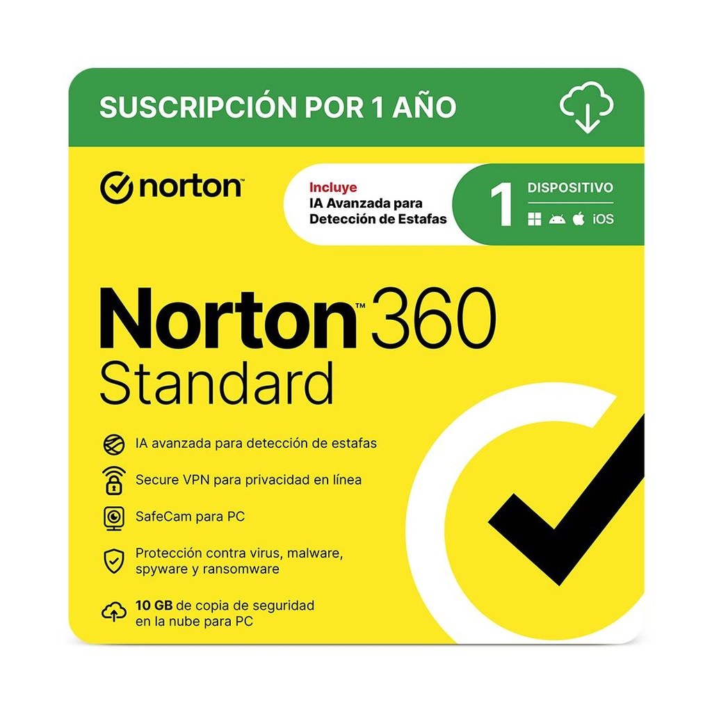 ESD Norton 360 Standard 1 Dispositivo 1 Año 21430631