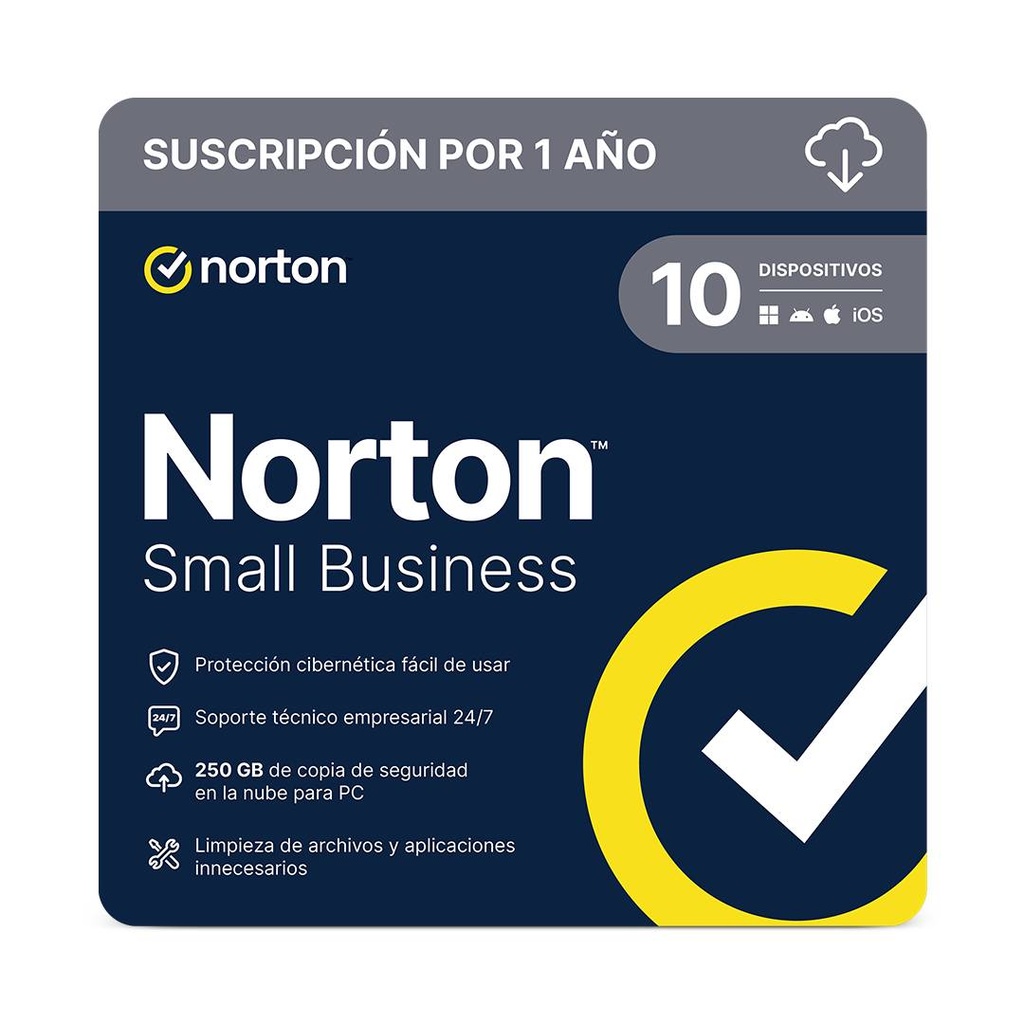[21460018] ESD Norton Small Business 10D 1año  21460018 NO SERVER