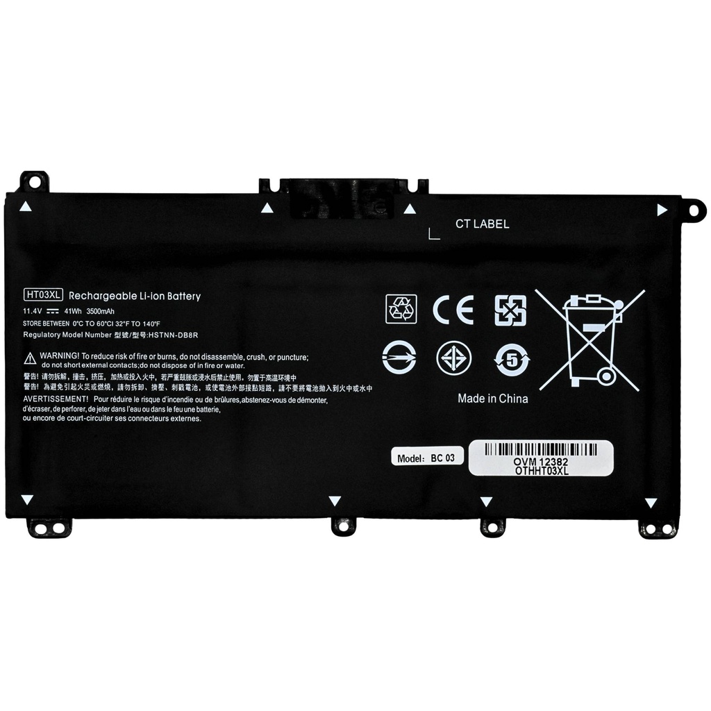 [OTHHT03XL] Bateria OVALTECH OTHHT03XL