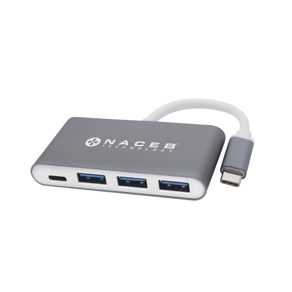 [NA-0112] Adaptador Tipo C a USB 3.0 + PD Naceb Technology NA-0112