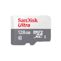 [SDSQUNR-128G-GN3MA] MEMORIA SANDISK MICRO SDXC 128GB ULTRA 100MB/S CLASE 10 C/ADAPTADOR SDSQUNR-128G-GN3MA